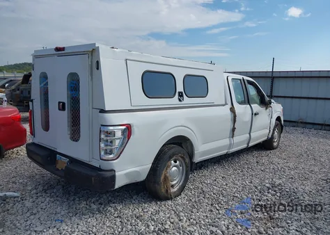 2022 Ford F-150 Xl from USA, damaged, VIN 1FTEX1C56NKE34594